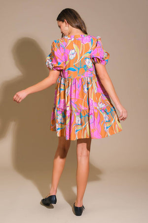 Momentous Cuteness Woven Mini Dress