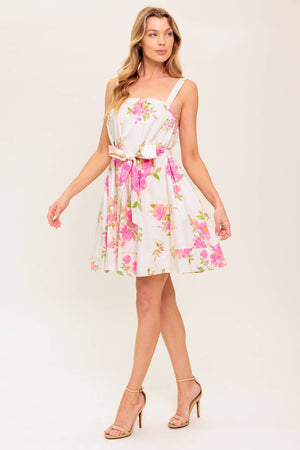 PERFECT AFTERNOON WOVEN MINI DRESS