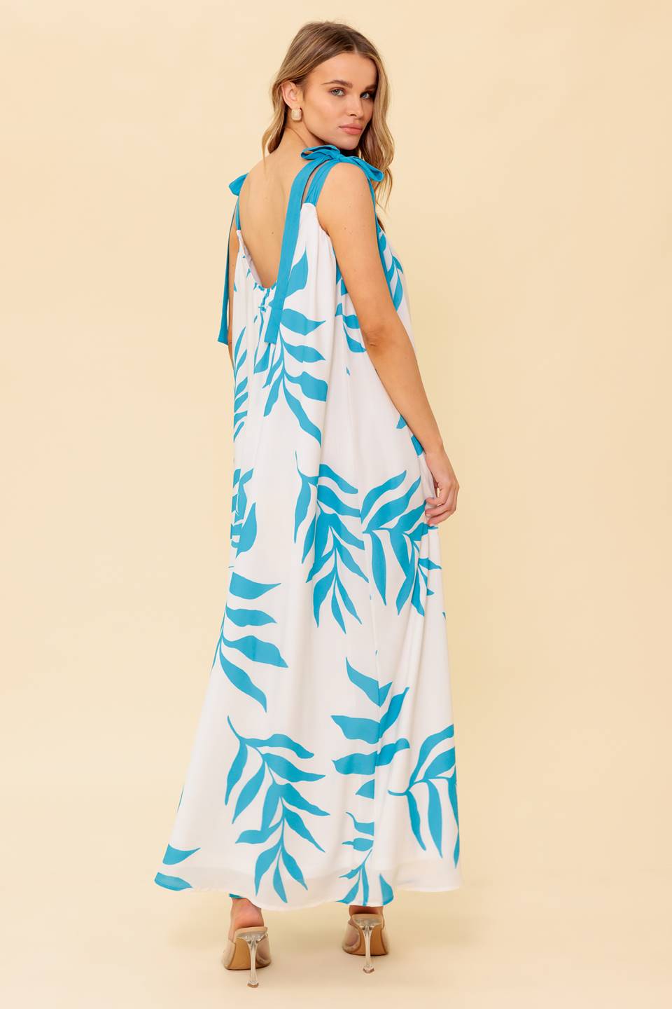 AMALFI COAST WOVEN MAXI DRESS