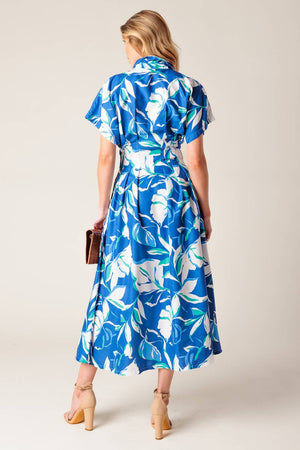 Local Art Show Woven Midi Dress