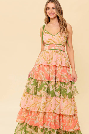 FEELS LIKE HOME WOVEN MAXI DRESS