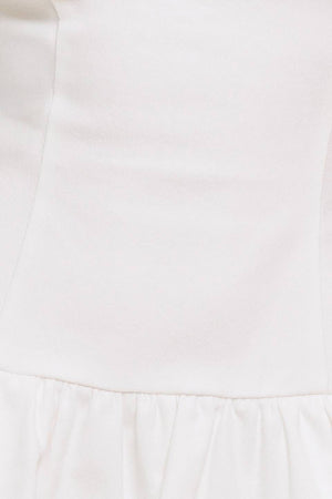 TWILIGHT WISH WOVEN TWILL MINI DRESS