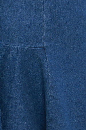 RODEO BREEZE DENIM MINI DRESS