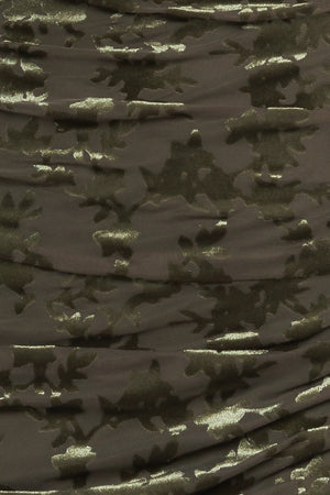 NIGHTSHADE GLAMOUR VELVET MIDI DRESS