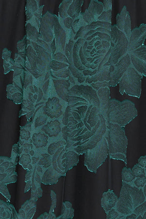 POISON PETAL WOVEN MINI DRESS