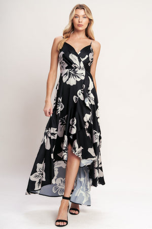 ETERNAL FLORA WOVEN MAXI DRESS