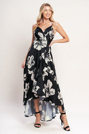 ETERNAL FLORA WOVEN MAXI DRESS