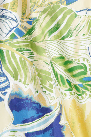 LAGOON FLOW WOVEN MIDI DRESS