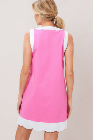 Barbie Shift Woven Mini Dress