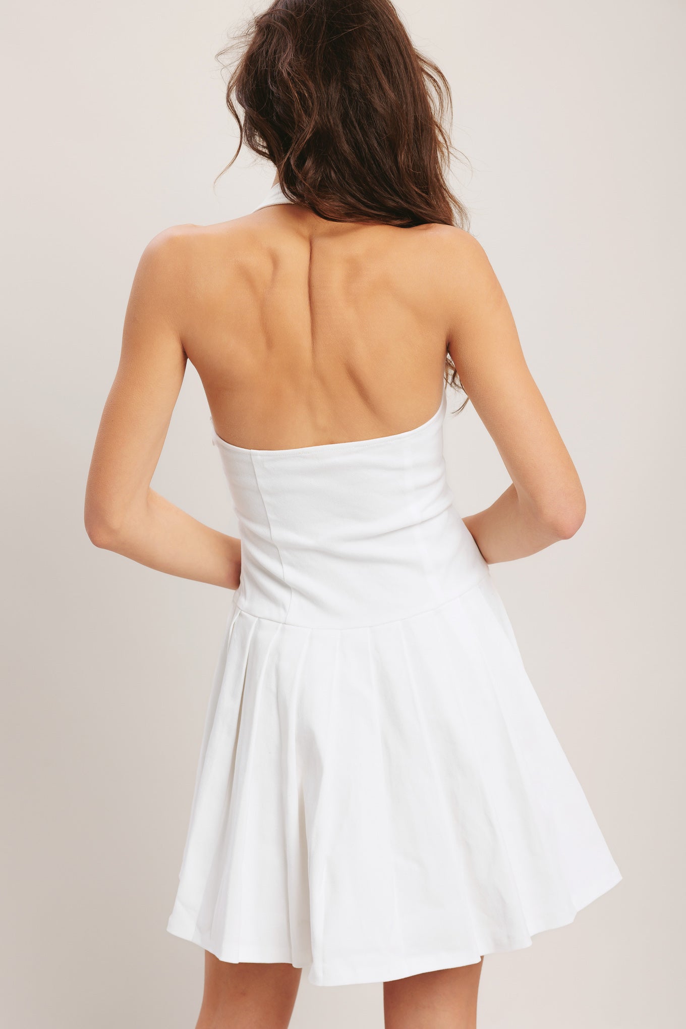 SUMMER CLUBHOUSE WOVEN MINI DRESS