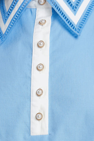 SWEET DAYS WOVEN MINI DRESS