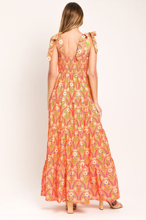 Sunkiss Floral Woven Maxi Dress