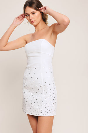 CITY TO COAST WOVEN MINI DRESS