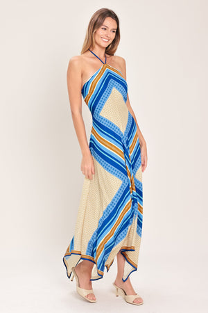 Paradise Code Woven Midi Dress