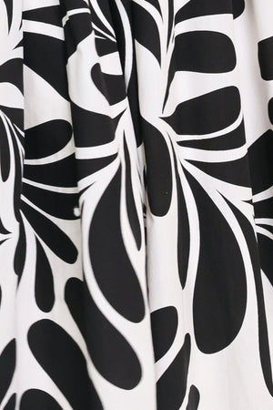 MONO BLOOM WOVEN MAXI DRESS