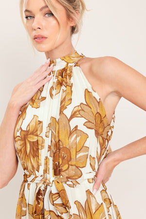 Honey Luxe Woven Maxi Dress