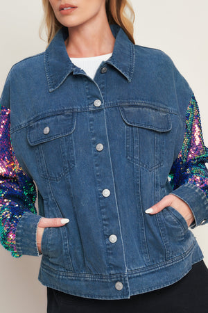 WALKING THE WALK DENIM JACKET