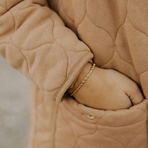 Naomi Gold Filled Rope Bracelet
