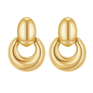 18k Gold Plated Statement Earring