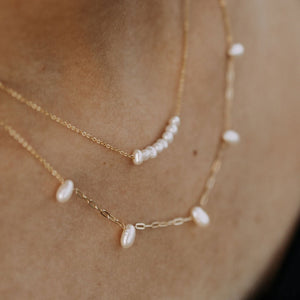 Oceanside Pearl Necklace