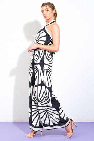 LOVELY EXISTENCE WOVEN JUMPSUIT
