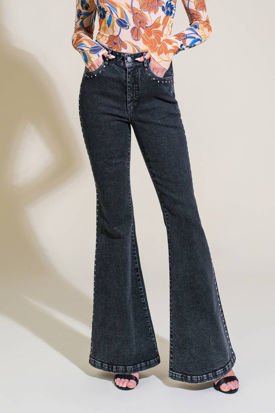 Effortless Ensemble Denim Pants