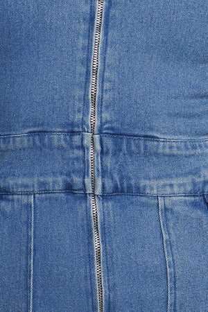 CATCH YOUR GAZE DENIM JUMPSUIT