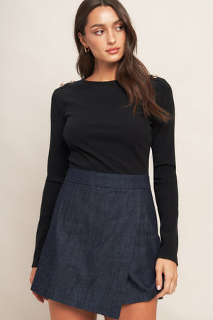 MODERN STAPLE WOVEN COMBINATION ROMPER