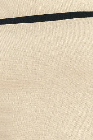 LOVELY LINE WOVEN ROMPER