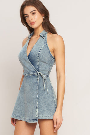 CASUAL CHIC DENIM SKORT