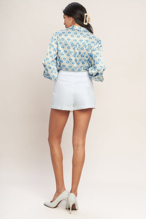 THE DETAILS MAKE IT WOVEN SKORT