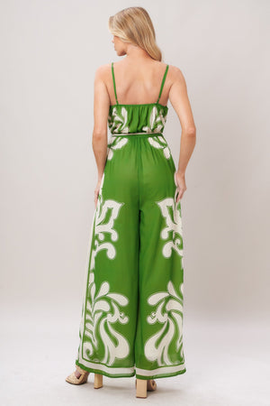 Palazzo Muse Woven Jumpsuit
