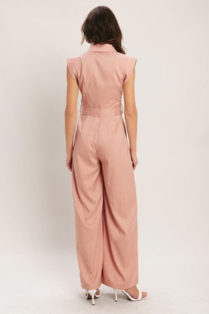 City Icon Woven Jumpsuit