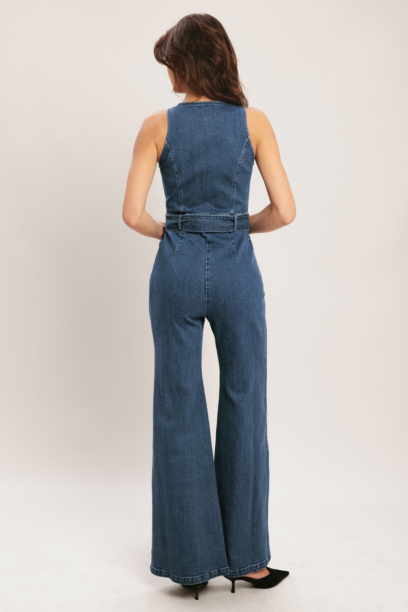 Street Chic Denim Jumpsuit