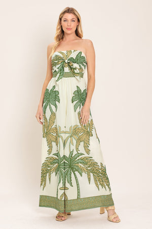 PALM SOCIETY WOVEN JUMPSUIT
