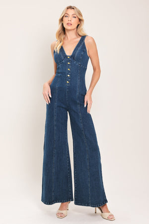 Urban Indigo Denim Jumpsuit