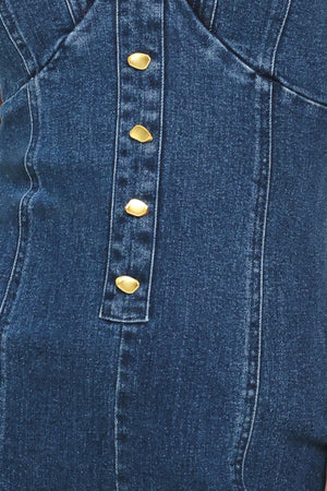 Urban Indigo Denim Jumpsuit