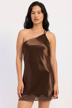 Reverie Satin Mini Dress