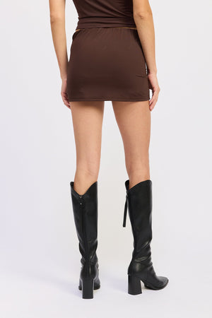 Metal Hotfix Low Rise Skort