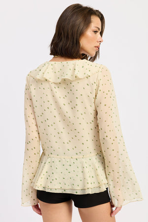 Flutter Open Butterfly Top