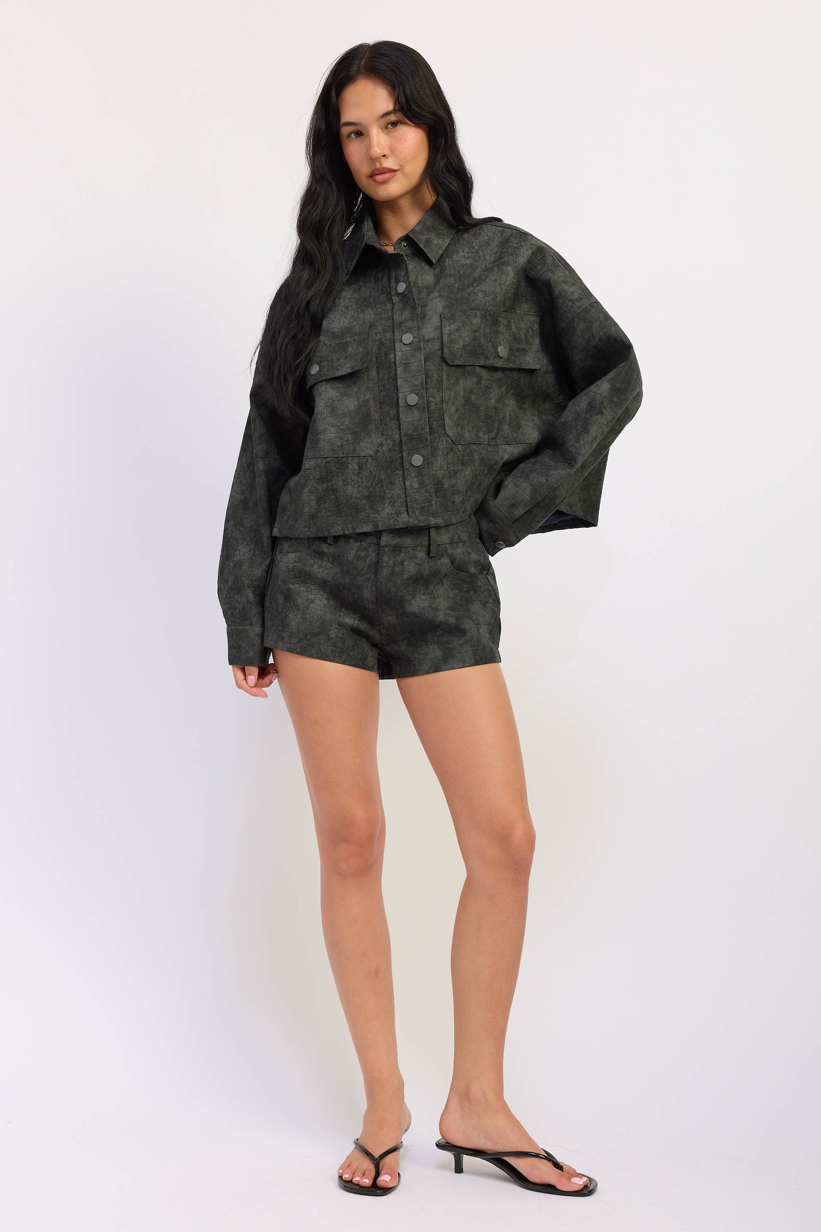 Halle Suede Shorts