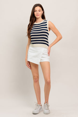 CLEAN COAST KNIT TOP