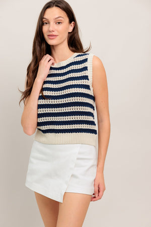CLEAN COAST KNIT TOP