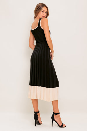 MODERN MUSE KNIT MIDI DRESS