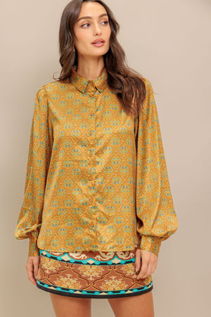 MOROCCAN MUSE WOVEN TOP