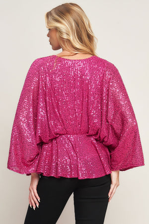 START OF FOREVER SEQUIN TOP