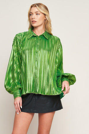 RUNWAY TREND FOILED TOP