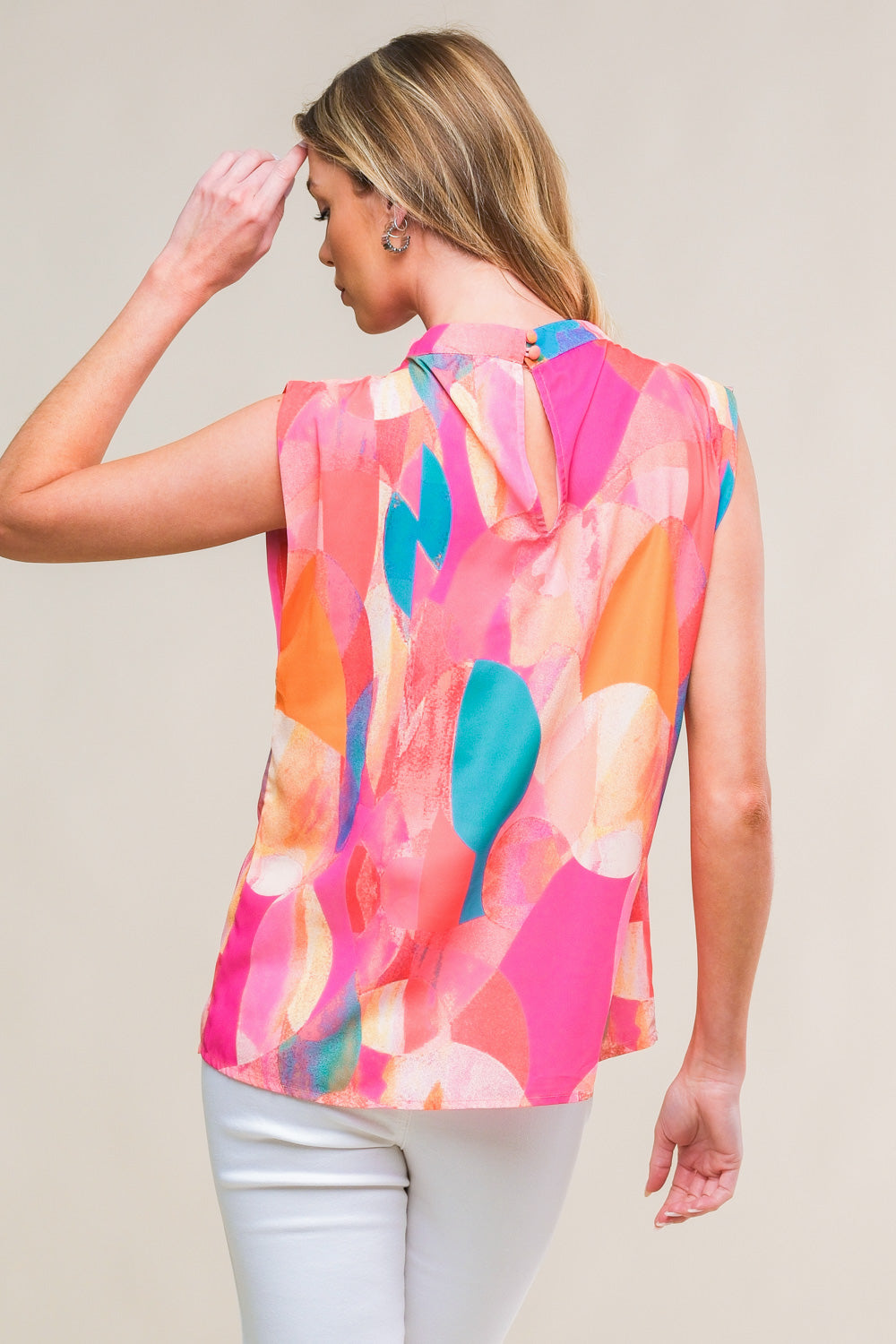 Nature'S Charm Woven Top