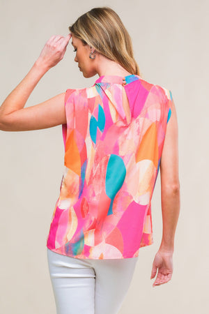 Nature'S Charm Woven Top