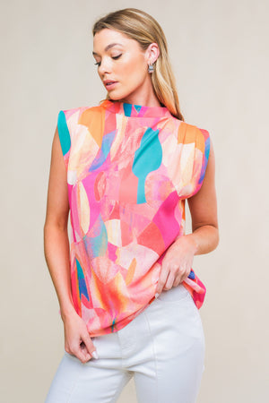 Nature'S Charm Woven Top